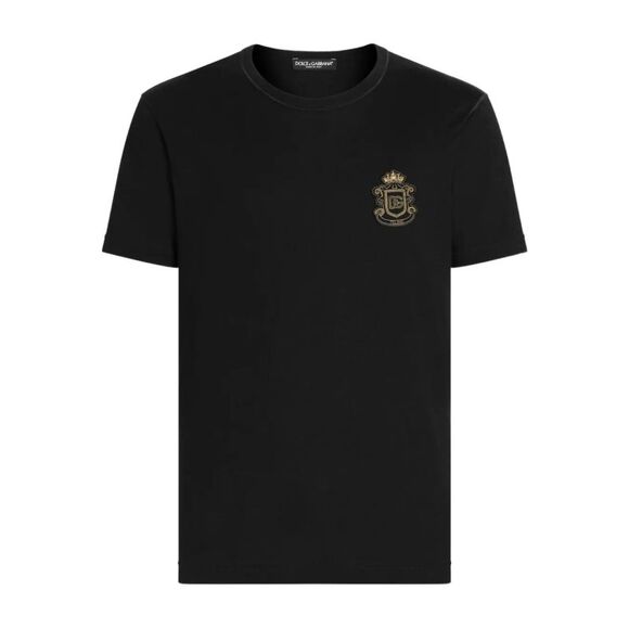 Dolce & Gabbana Men T-Shirt With Embroidery